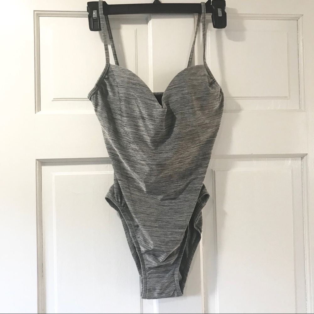 Vintage Light Gray Calvin Klein Bathing Suit